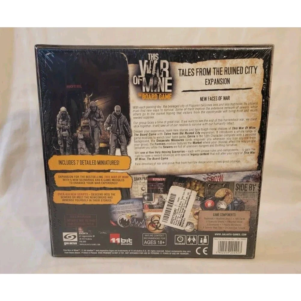 This War of Mine: Tales from the Ruined City EXPANSION PACK (Board Game)